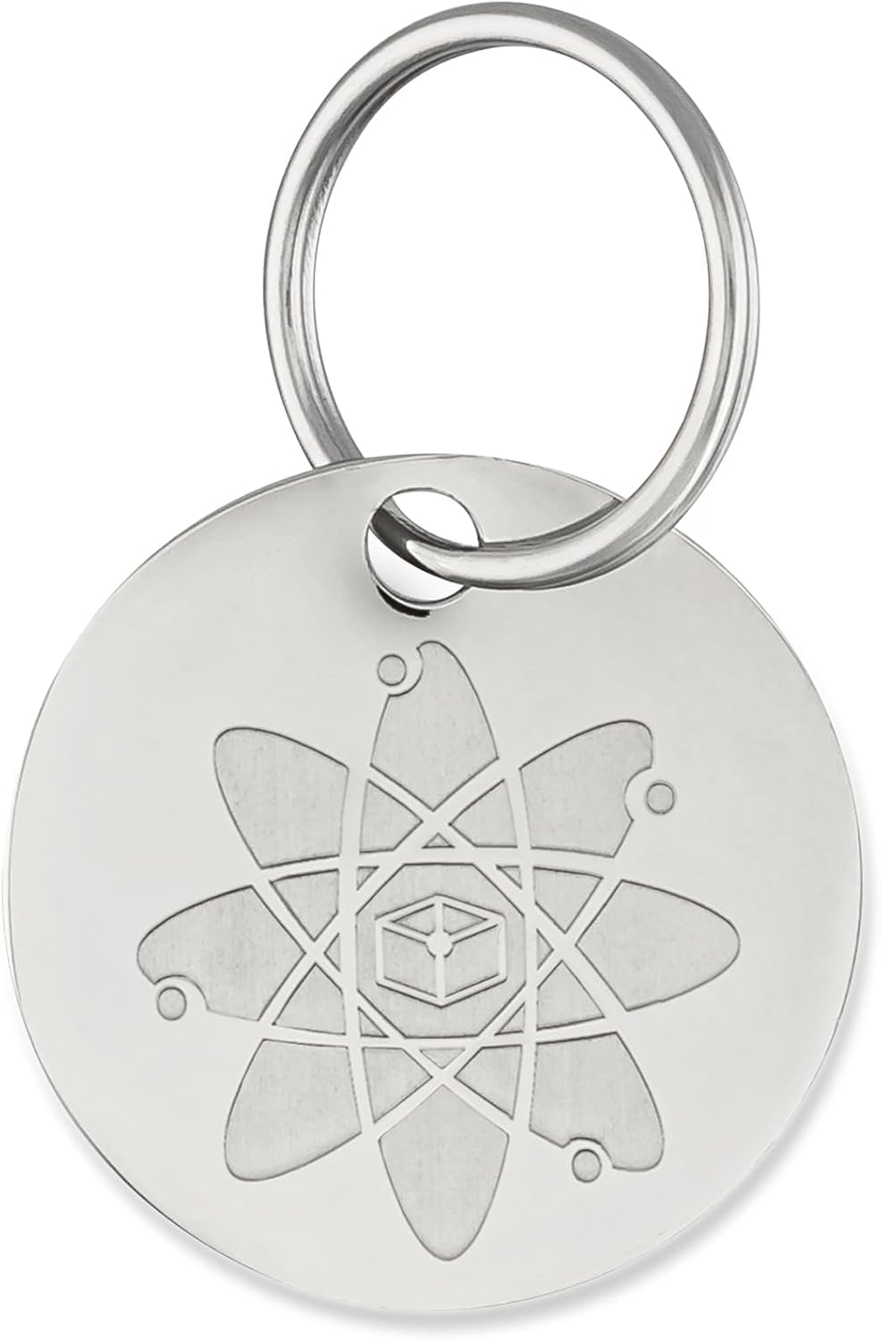 Shield Tag - Natural Flea & Tick Repellent Collar Tag for Dogs & Cats - Waterproof, Lasts 12 Months - Stainless Steel Pendant - Regular Tag (2 Pack)