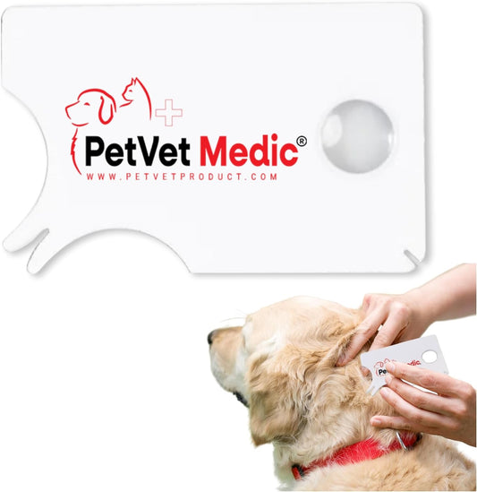 Pet Vet Tick Remover Card Wallet Size (3 Pack) – Safe Pain-Free Removal