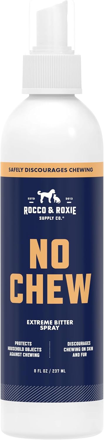 Rocco & Roxie No Chew Spray for Dogs - Alcohol-Free with Copaiba Oil, 8oz