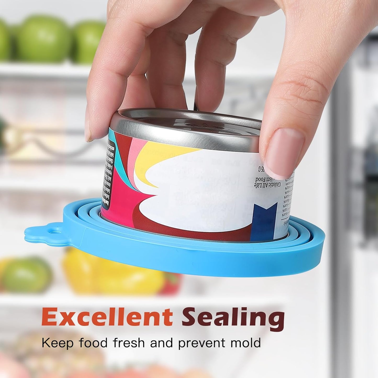 8 PACK Can Lids, Pet Food Can Cover and Food Mixing Spoons Food Canned Scoop, Fits Most Standard Size Dog and Cat Can Tops for Pet Cat Dog Feeding Can and Wet Food Storage