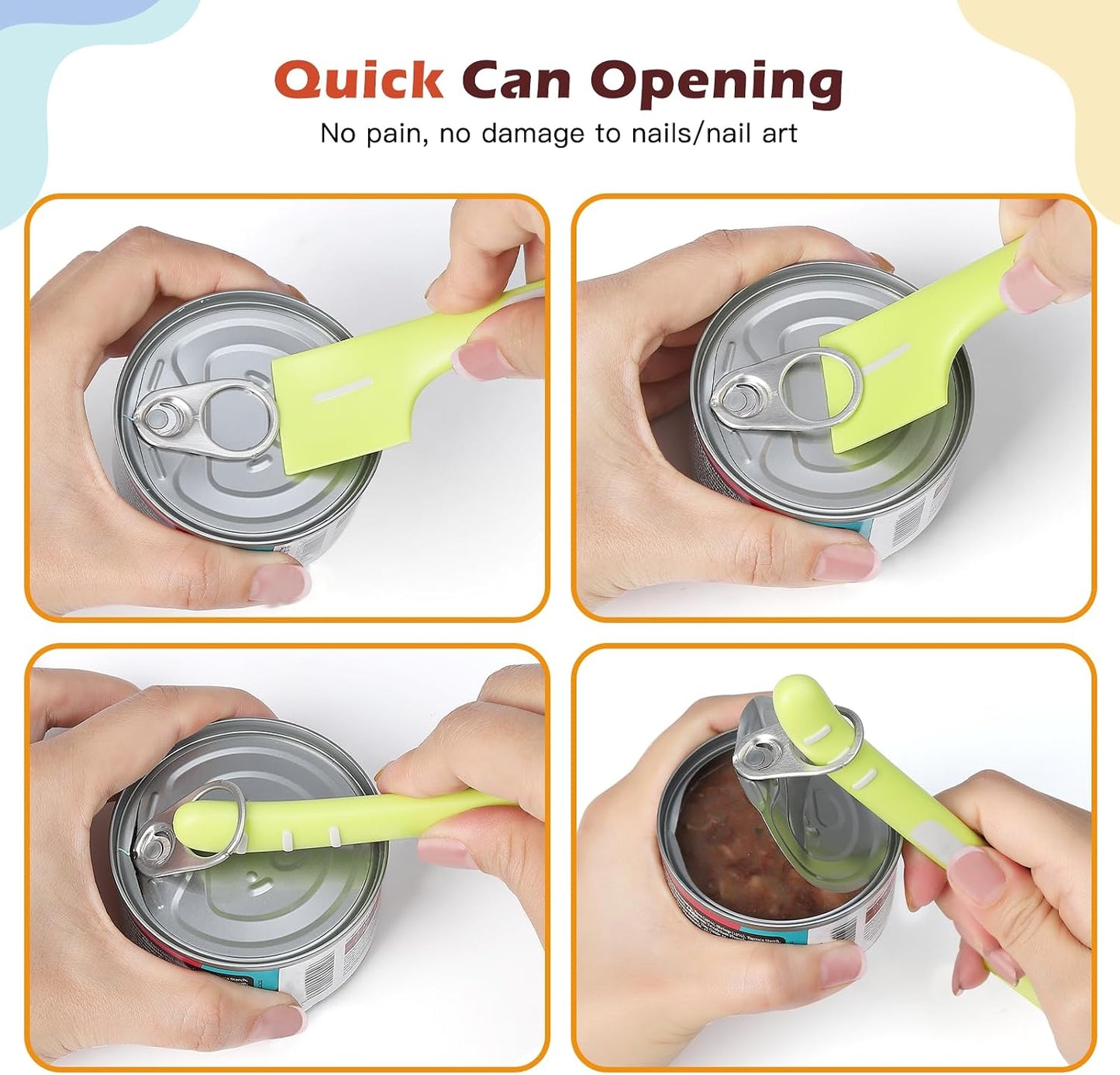 8 PACK Can Lids, Pet Food Can Cover and Food Mixing Spoons Food Canned Scoop, Fits Most Standard Size Dog and Cat Can Tops for Pet Cat Dog Feeding Can and Wet Food Storage
