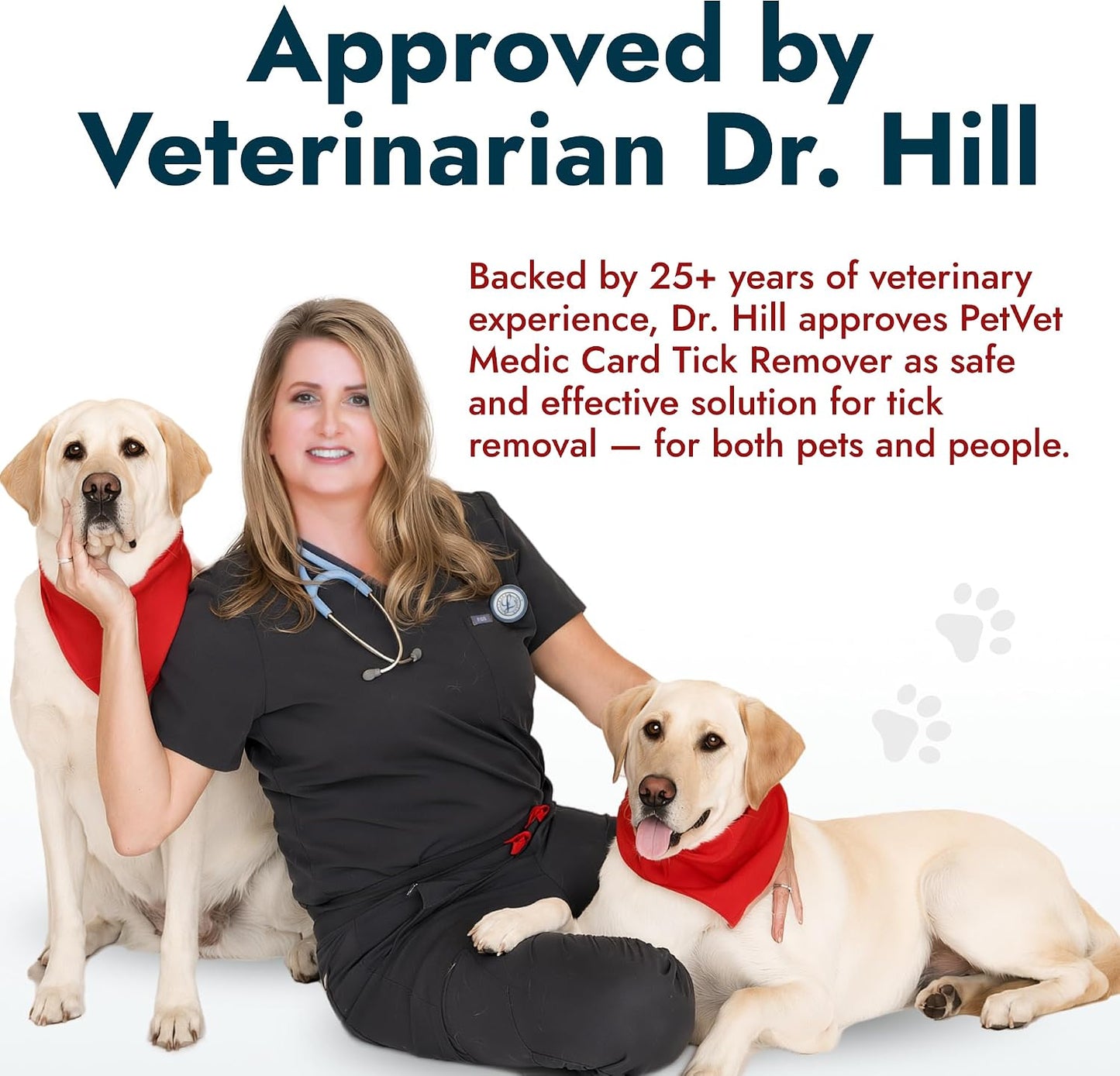 Pet Vet Tick Remover Card Wallet Size (3 Pack) – Safe Pain-Free Removal