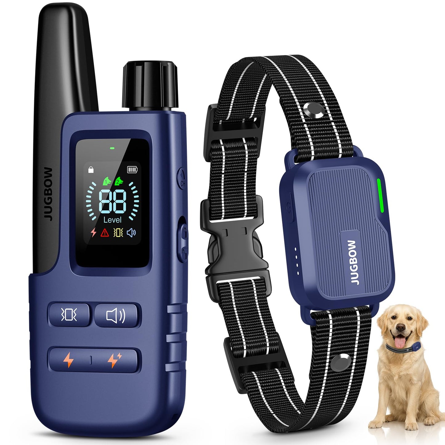 Dog Shock Collar - 4500FT Dog Training Collar with Remote for 10-120lbs Dog