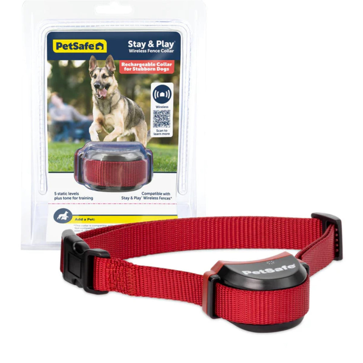 PetSafe Stay & Play Wireless Fence for Stubborn Dogs, Up to 3/4-Acre