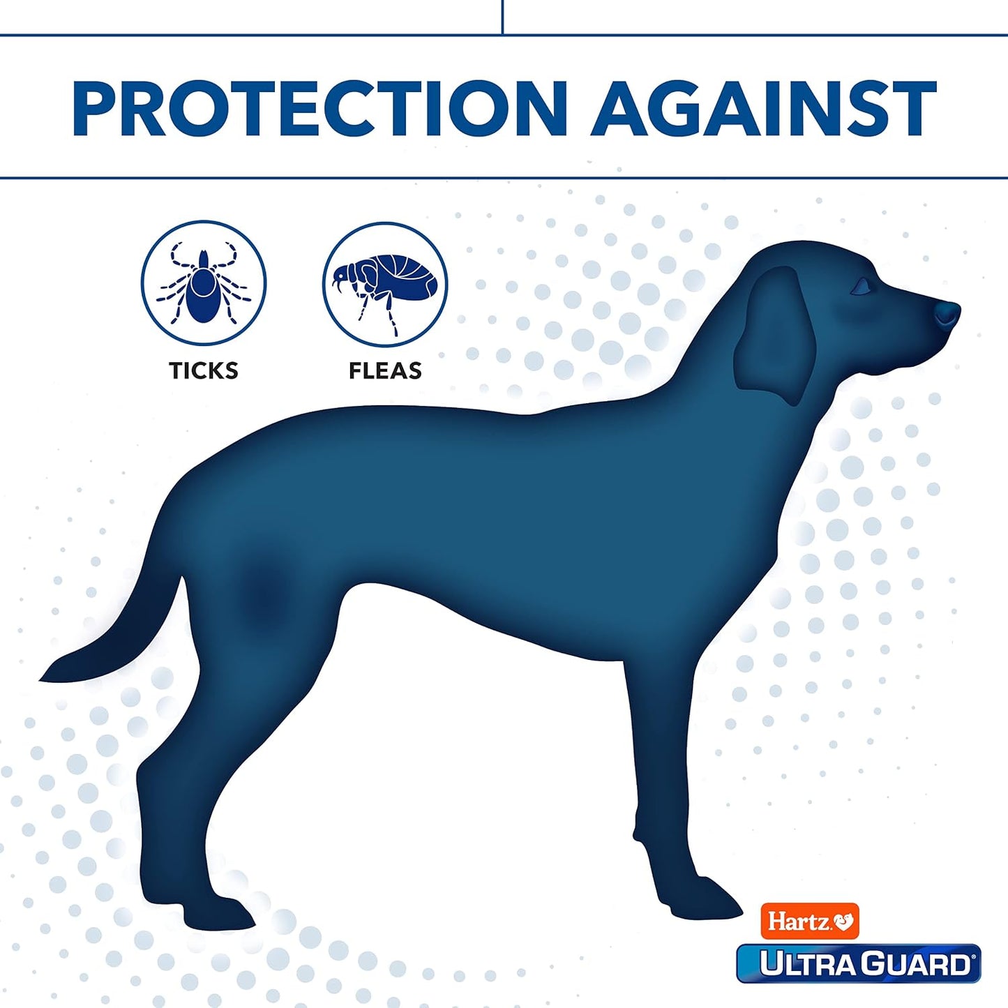 UltraGuard Reflecting Flea & Tick Collar for Dogs & Puppies, fits up to 26 inch Necks, 1 Count