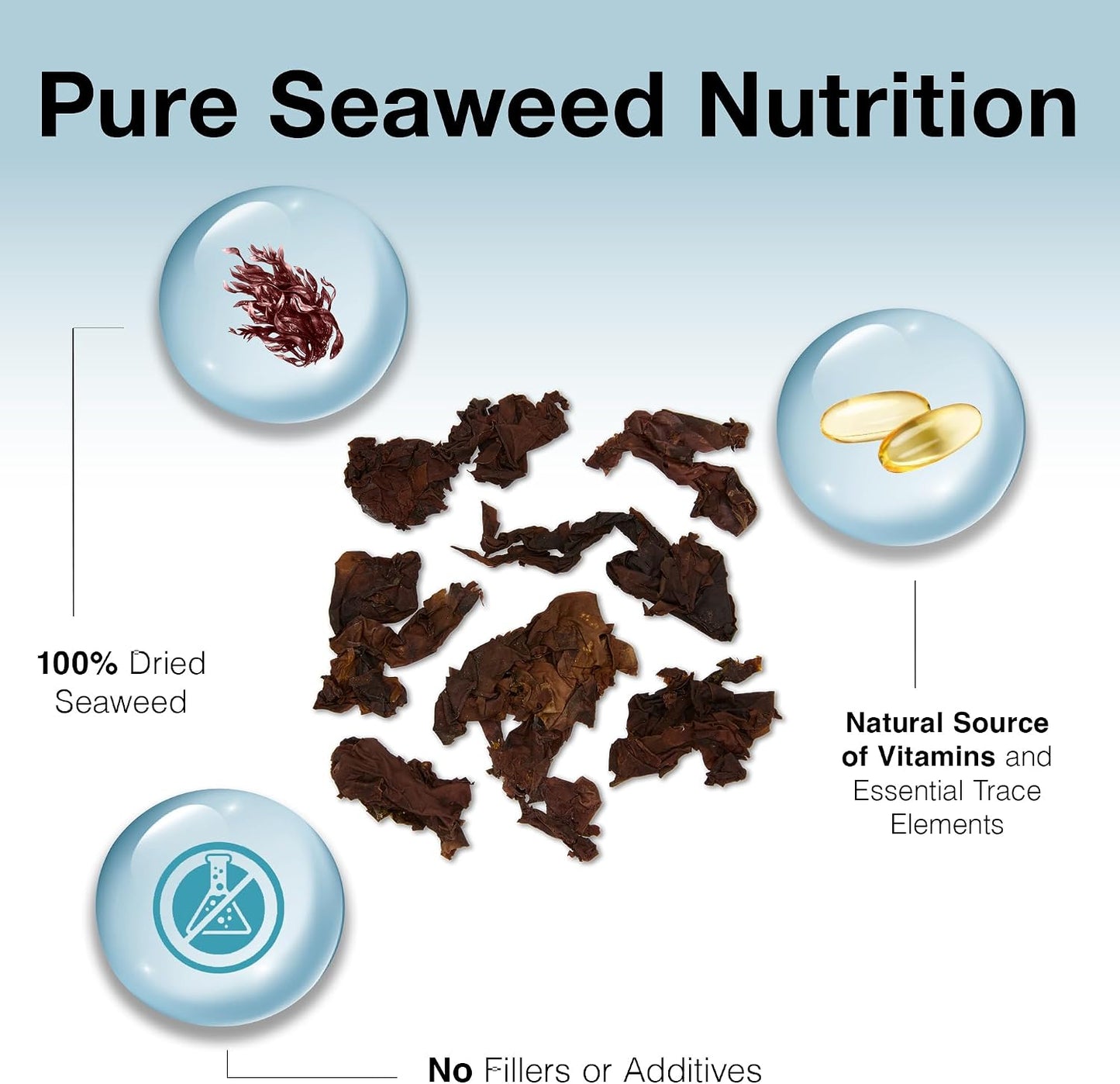 Two Little Fishies Julian Sprung's SeaVeggies Red Seaweed - 300g