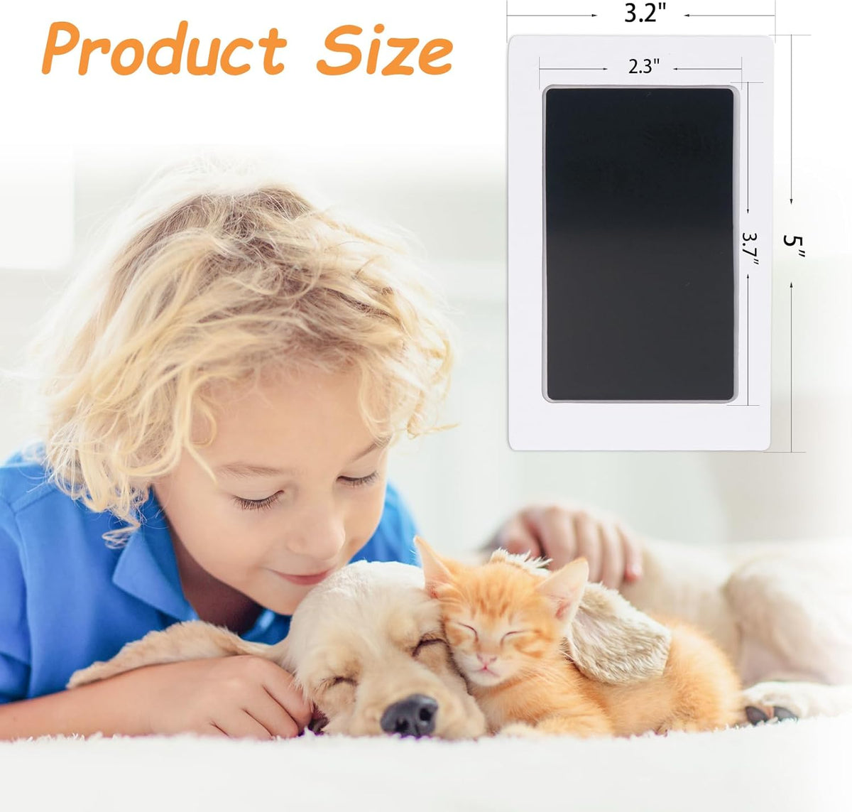 DeerZone Inkless Paw Print Kit,Dog Paw Print Kit,Dog Nose Print Kit