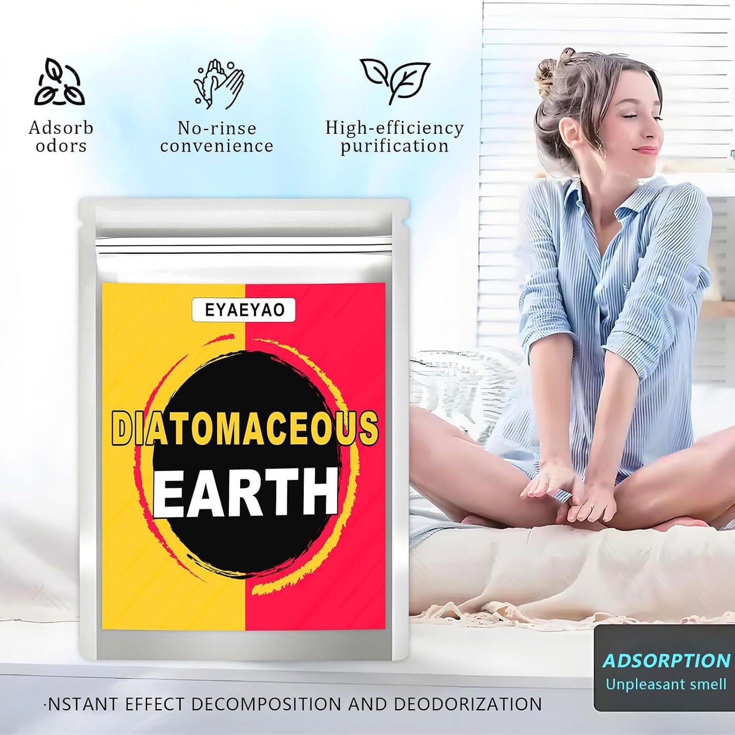 5 LB Diatomaceous Earth for Plants, Pets, Dogs, Home & Garden
