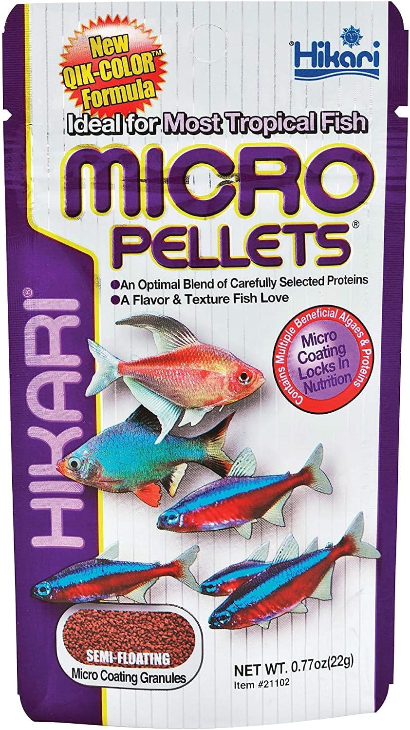 Tropical Micro Pellet Fish Food [Set of 2] Size: 0.77 Ounce