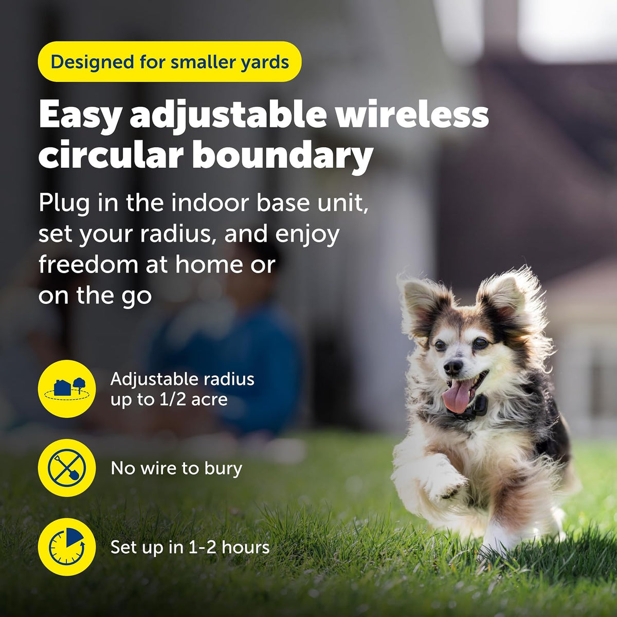 PetSafe Wireless Pet Containment System, Up to 1/2 Acre