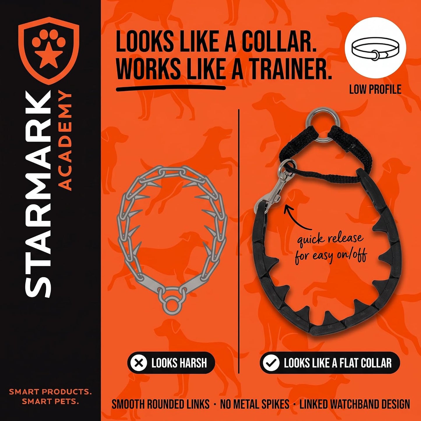 Starmark Pro-Training Dog Collar Small