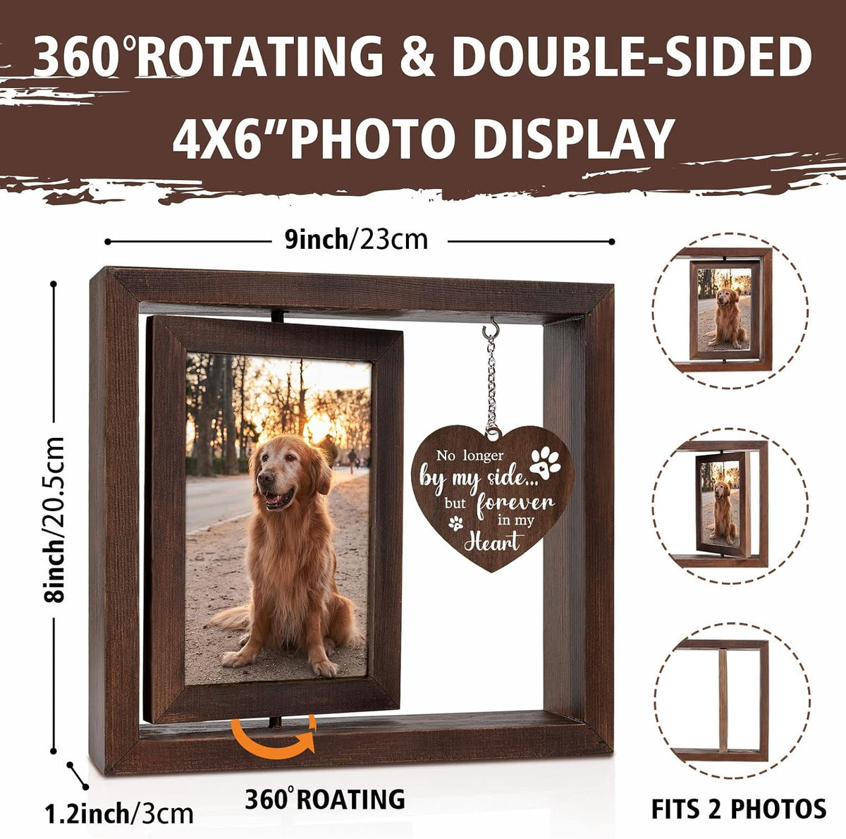 Jigfoxy Dog Memorial Gifts for Loss of Dog, Pet Cat Memorial Gifts for Dogs